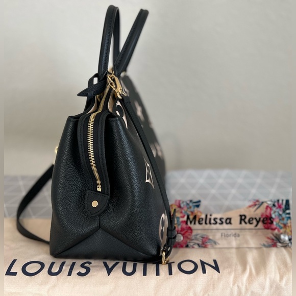 Louis Vuitton Grand Palais Bicolor Monogram Empreinte Black Beige - Picture 11 of 16
